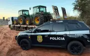 Polícia recupera três tratores furtados em Anhembi escondidos em eucalipto