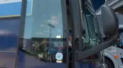 Porta de ônibus da Argentina emperra e gera piadas na torcida brasileira