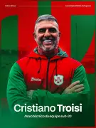 Portuguesa Santista anuncia Cristiano Troisi como técnico do Sub-20