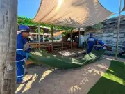 Prefeitura do Rio remove estruturas irregulares de dois quiosques na Barra