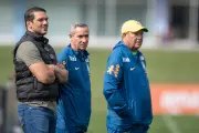 Presidente da CBF reaparece em treino sub-17 após eliminação na Copa
