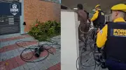 Preso em flagrante por tentativa de furto de 60m de cabos no Méier