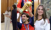 Princesa Leonor cobra promessa de Ferran Torres após título da Espanha