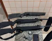 Prisão em Oeiras do Pará por violência doméstica com armas apreendidas