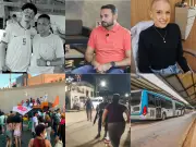 Protesto, casamento após 50 anos, PM agressão, empresária morre, operação PF