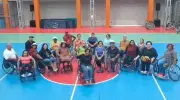 Quadrilha em cadeira de rodas se apresenta em Arraiá Acessível em BH