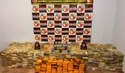 Quase 1 tonelada de drogas apreendida em Rio Preto da Eva