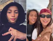 Rayssa Leal exibe anel de namoro com Duda Wilken após viagem a Roma