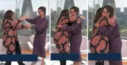 Regina Casé e Mariana Aldano se emocionam ao vivo no SP1