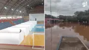 Rio Uruguai ultrapassa cota de inundação em São Borja; nível pode chegar a 10,5 m