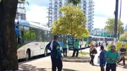 Rodoviários de Manaus iniciam greve geral e param 100% da frota de ônibus