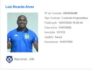 Sassá regularizado e pode estrear pelo Nacional-AM na Série D