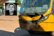 Servidor morre ao tentar segurar micro-ônibus sem freio no interior de SP