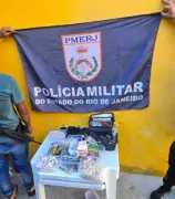 Sete suspeitos presos com drogas em Angra dos Reis