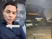 Show de Felipe Araújo cancelado por forte chuva em Boa Vista