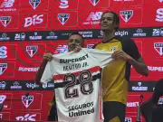São Paulo apresenta Newton, volante ex-Botafogo, até 2029