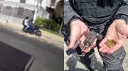 Suspeito baleado em tentativa de assalto em Teresina; comparsa foge