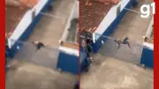 Suspeito invade escola durante fuga e é preso em Várzea Grande