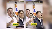 Tarcísio ignora Flávio Bolsonaro em redes após evento em SP