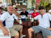 Torcedores ingleses em Miami superam rivalidades de clubes pela seleção
