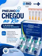 Vacina Pneumo 20 no RJ: tire dúvidas sobre quem tem direito