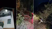 Ventania de 64 km/h derruba árvores e destelha casas em Nova Friburgo