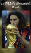 Vini Jr. parabeniza Cucurella após título da Copa do Mundo 2026