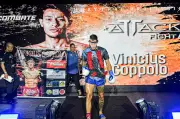 Vinicius Coppolo foca no Brasileiro de Muay Thai da CBMB em novembro