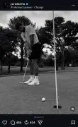 Yuri Alberto, do Corinthians, pratica golfe em São José dos Campos