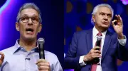 Zema e Caiado criticam Moraes por proibir visita de Flávio a Bolsonaro