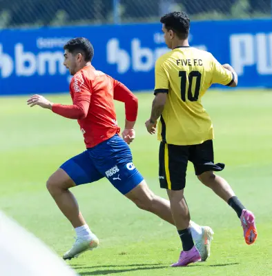 Bahia treina com jogo-treino, recupera jogadores e foca no Vasco