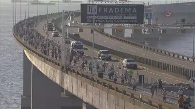 Desafio da Ponte: 8 mil corredores e trânsito desviado