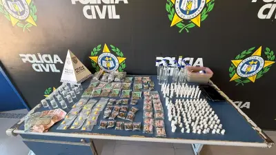 Dupla é presa por tráfico de drogas em Angra dos Reis