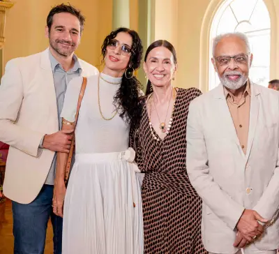 Festa de 90 anos de Lucinha Araújo reúne Marisa Monte e Gilberto Gil