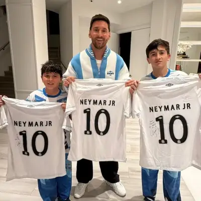 Passagem de antepassados de Messi por Santos mudou a história