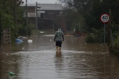 RS enfrenta nova frente fria com ventos de até 100 km/h