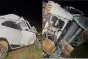 Acidente grave na BR-267 mata duas pessoas em MS