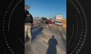 Batida entre carreta e motocicletas mata dois na BR-135 na Bahia