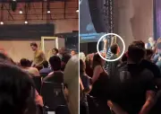 Bruna e Shawn vistos em igreja com Sasha e João Lucas em SP