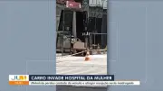 Carro invade Hospital da Mulher em Belém e fere duas funcionárias