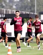 Corinthians treina para jogo da volta contra Internacional na Copa do Brasil