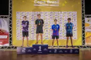 Francisco Bisneto conquista três medalhas na Copa Brasil Ouro
