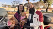 Galinha e cães de moto fazem sucesso no Capital Moto Week
