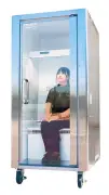 Geladeira para humanos: cabine de ar frio ajuda japoneses no calor