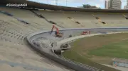 Globo Esporte mostra obras de modernização do Serra Dourada