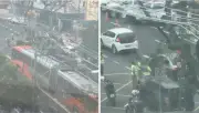 Idosa de 78 anos fica ferida em batida entre dois carros em Campinas