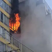 Incêndio atinge dois apartamentos na República, em São Paulo