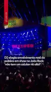 Marcelo D2 elogia público sem celular e faz show com Rael no João Rock