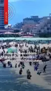Onda de calor recorde atinge Coreia do Norte e Sul; praias lotam