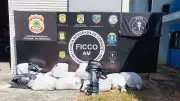 PF apreende 500 kg de drogas e prende cinco no Amazonas